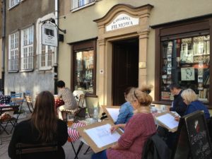 Kawiarnia Filmowa. Apartamenty Bajkowy Gdańsk- Stare Miasto, Starówka, centrum